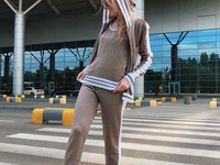 Вязаный костюм тройка 720.00 грн. Размер см Состав 50% хлопок и 50 % а