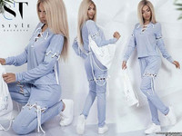 Костюм-трансформер 3770\св ткань: хлопковый трикотаж -петля с люре