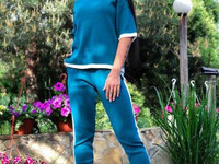 МОДНАЯ НОВИНКА 2018 ЭЛЕГАНТНЫЙ СПОРТИВНЫЙ КОСТЮМ С ИДЕАЛЬНЫМ БЕЛЫМ ДЕК