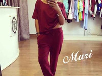 Костюм *карманчик* Цена 530 грн. Размер 42/46, кофта свободного кроя Ц