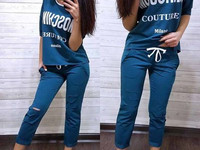 Костюм турецкая двухнитка Р-р : Ххс.хс.с.м.л.хл Цена 410 грн. Р-р : 2х