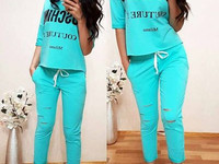 Костьюм турецкий двухнитка Р-р : Ххс.хс. С.м.л.хл. . Р-р : 2хл.3хл.4хл