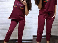 Костьюм турецкий двухнитка Р-р : С.м.л.хл. . Р-р : 2хл.3хл.4хл Цена ..