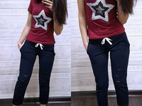 Костьюм турецкий двухнитка Р-р : Ххс.хс. С.м.л.хл. . Р-р : 2хл.3хл.4хл