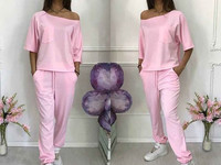 Костюм *карманчик* Цена 530 грн. Размер 42/46, кофта свободного кроя Ц