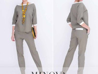 Костюм №1260- Цена: 720 грн. Размер: 42, 44, 46, 48 Длина кофты 59см Д