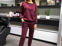 Костюм(кофта+штаны) Цена: 495 грн. Размер с-м Ткань:креп костюмка