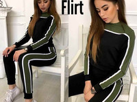 Костюм Цена:560 грн. Размер:42-44 Ткань: двухнитка Цвета: чёрный + кра