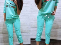 Костьюм турецкий двухнитка Р-р : С.м.л.хл. . Р-р : 2хл.3хл.4хл (50-52,