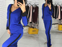 Костюм (кофта+штаны) Цена:550 грн. Размеры: с и м Ткань: креп костюмка