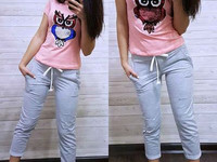 Костюм турецкий Х/б Р-р : 42-44-46-48-50 .  Цена: 390 грн.