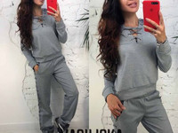 В549 Костюм тройка (кофта+шорты+штаны) с-м ткань трикотаж 770.00 грн.