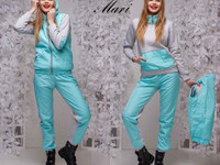 Очень тёплый костюм тройка 1020грн Ткань трехнитка на флисе и матовая