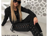 В549 Костюм тройка ( кофта+штаны+шорты) с-м персик, серый, мята,черный