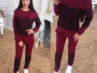 Костюм Ткань-Ангора +дорогое итальянское кружево Размеры С М Цена 495