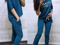 Костьюм турецкий двухнитка Р-р : С.м.л.хл. . Р-р : 2хл.3хл.4хл Цена ..