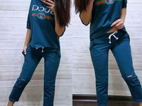 Костьюм турецкий двухнитка Р-р : С.м.л.хл. . Р-р : 2хл.3хл.4хл (50-52,