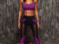 Супер фитнесс костюм из плотного стрейчевого итальянского трикотажа би