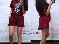 Костюм Ткань креп-дайвинг + нашивка Размеры С (42-44) и М (44-46) Футб