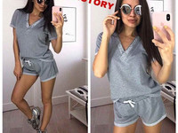 ПоделитьсяПоказать список поделившихся Костюм с шортами Ткань летняя п