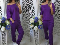 Костюм *карманчик* Цена 530 грн. Размер 42/46, кофта свободного кроя Ц