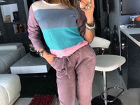 ВЯЗАННЫЙ КОСТЮМ “Lili” Пряжа итальянская Ангора и хлопок с акрилом дек