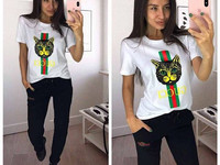 КОСТЮМ "КОТ" ТКАНЬ:ТРИКОТАЖ Р.Р. С(42-44);М(46-48) ЦЕНА:450