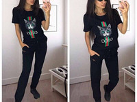 КОСТЮМ "КОТ" ТКАНЬ:ТРИКОТАЖ Р.Р. С(42-44);М(46-48) ЦЕНА:450