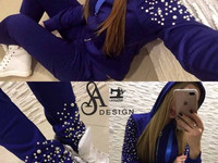 Спортивный костюм Цена 1110 грн., размер универсальный 42/44, ткань пл