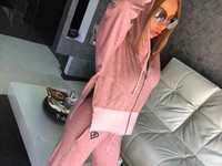 КОСТЮМ “KIM” нежнейшая Ангора-хлопок декорирован фирменными змейками и