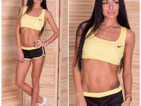 ПоделитьсяПоказать список поделившихся Костюм «фитнесс шорты» Ткань ми