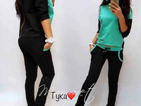 Костюм турецкая двухнитка Р-р: С.м.л.хл Цена: 450 грн.