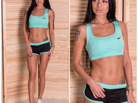 ПоделитьсяПоказать список поделившихся Костюм «фитнесс шорты» Ткань ми