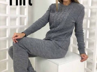 Костюм Цена:750 грн. Размер:42-44 Ткань: машинная вязка, состав : 40%