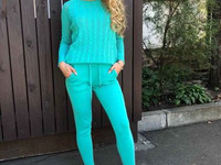 Костюм 1250.00 грн. Размер с-м и м-л Состав 50% вискоза и 50% хлопок К