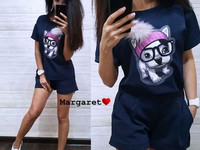 Костюм Ткань креп-дайвинг + нашивка Размеры С (42-44) и М (44-46) Футб