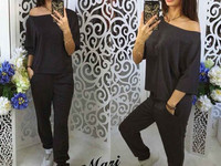 Костюм *карманчик* Цена 530 грн. Размер 42/46, кофта свободного кроя Ц