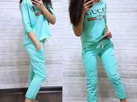 Костьюм турецкий двухнитка Р-р : С.м.л.хл. . Р-р : 2хл.3хл.4хл (50-52,