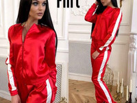 Костюм 3-ка «Бали» ( бомбер+ брюки+ шорты) . Размер: 42-44 Ткань: стре