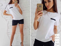 Костюмчик в стиле "Zara" Ткань: креп-костюмка Размер: С и М