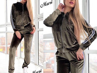 Бархатный костюм с лампасами Цена 730грн. Ткань бархат люкс качества Р