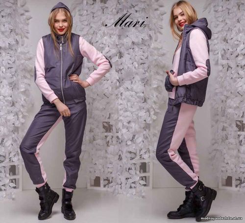 Очень тёплый костюм тройка 1020грн Ткань трехнитка на флисе и матовая Очень тёплый костюм тройка 1020грн Ткань трехнитка на флисе и матовая