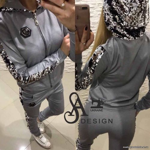 Спортивный костюм Цена 910грн., размер универсальный 42/44, ткань плот Спортивный костюм Цена 910грн., размер универсальный 42/44, ткань плот