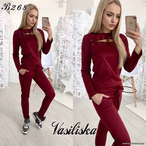 В268 Костюм трикотаж с-м 535 грн. В268 Костюм трикотаж с-м 535 грн.