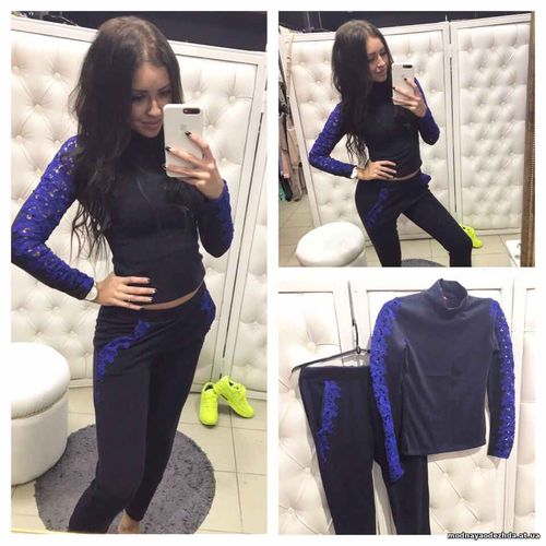 Костюмчик сидит идеально Мягкий трикотаж с отделкой из дорогого кружев Костюмчик сидит идеально Мягкий трикотаж с отделкой из дорогого кружев