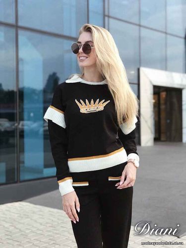 Новиночка Вязаный Костюмчик «Корона « 1030.00 грн. Размер с-м и м-л Со Новиночка Вязаный Костюмчик «Корона « 1030.00 грн. Размер с-м и м-л Со