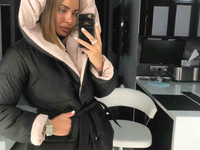 WINTER COLLECTION «F» с капюшоном-воротом из плотного непродуваемого/в