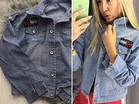 Джинсовая куртка Tommy Jeans-производство Китай №01939 Цена: 640.00 гр