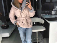 WINTER COLLECTION «F» с капюшоном-воротом из плотного непродуваемого/в