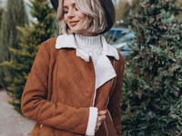 Дубленки «Zara” из ЭКО-замши на овечьей шерсти Очень тёплая и стильная